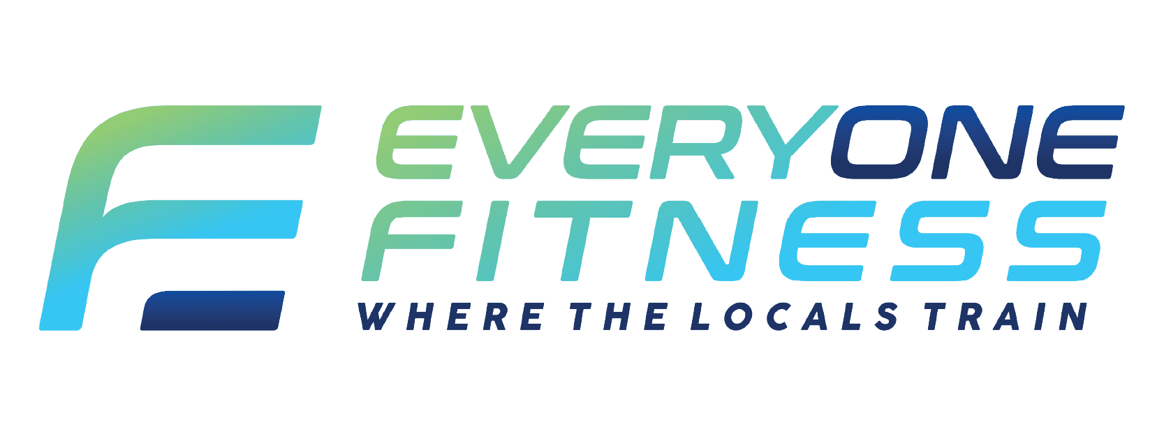Everyone Fitness gym logo - Where the locals train